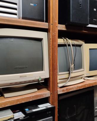 Monitor CRT vintage tubo catodico tv televisori
