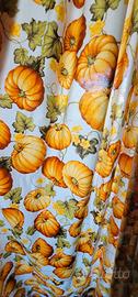 tende cucina con zucche