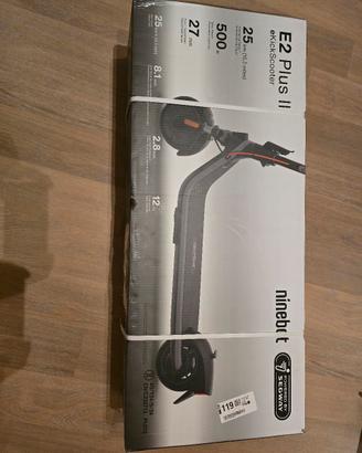 monopattino ninebot E II plus 