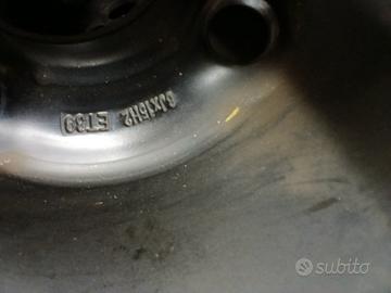 cerchi in ferro 15 pollici