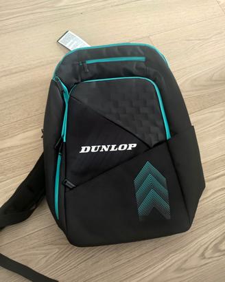 Zaino Da Padel Dunlop Elite Nero/Verde Acqua