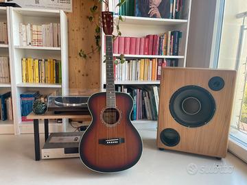 Harley Benton CG-45E Vintage Sunburst