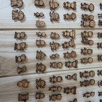 Stock 89 calamite da frigo tema famiglia