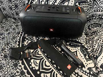 Cassa jbl party box on the go karaoke