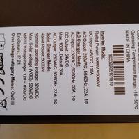 Inverter ibrido 5 KW