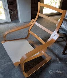 Poltrona Poäng Ikea + cuscineria