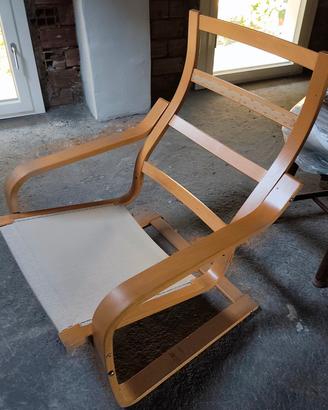 Poltrona Poäng Ikea + cuscineria