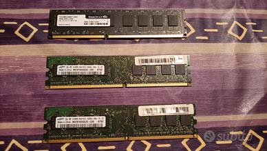 3 Ram per Computer, una DD3 da 8Gb e 2x512Mb