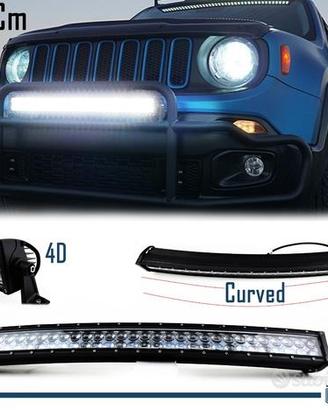 Barra Led Curva 6000K per Jeep Renegade Off-Road