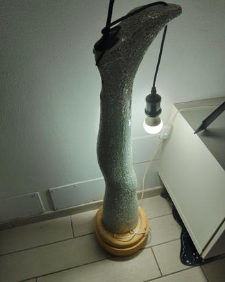 lampada con pietra leccese