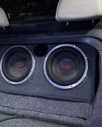 Coppia Subwoofer SPL Dynamics PRO-12D2