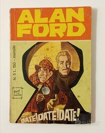 Alan Ford  n.5 originale Corno  leggi descrizione