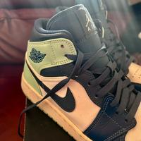 Air Jordan 1 Mid Mystic Navy/Mint EU 41