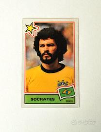 Figurina Socrates Football Superstars 1984 Brasile