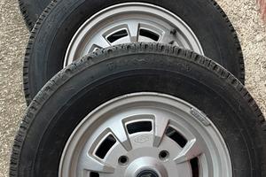 Cerchi e gomme lancia fulvia