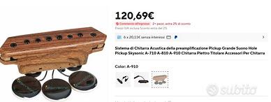 Sistema di Chitarra preamplificazione