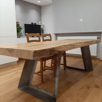 Gambe in ferro moderne per tavolo