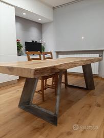 Gambe in ferro moderne per tavolo