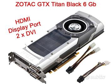 NVIDIA GeForce GTX TITAN BLACK 6 GB GDDR5