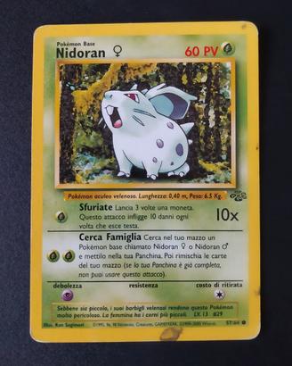 Pokemon Nidoran 57-64 in Italiano Usata