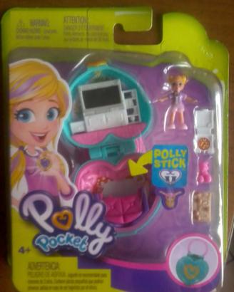Polly pocket cuore e bambolina NUOVI