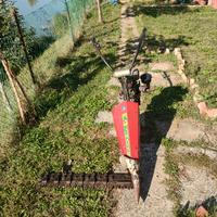 Falciatrice con barra laterale