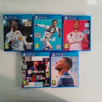 Giochi Fifa dal 18 al 22 per PS4 PERFETTI