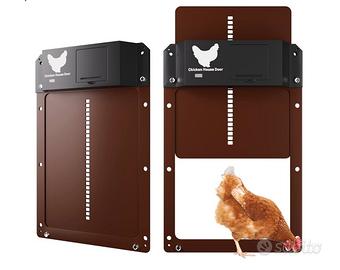 Porta automatica Pollaio