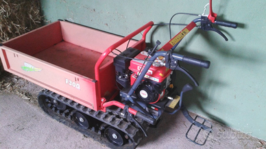 Motocarriola motozappa