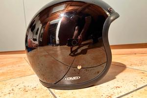 Casco jet DMD serie Vintage Solid Black taglia L