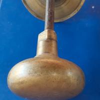 pomolo ottone bronzo massiccio  vintage