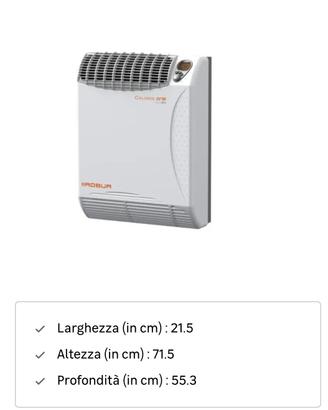 radiatore a gas Robur 