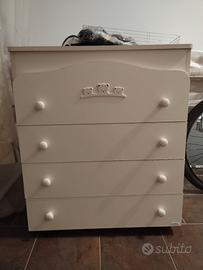 Fasciatoio con cassetti 