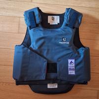 Gilet sicurezza equitazione L con piastre schiuma