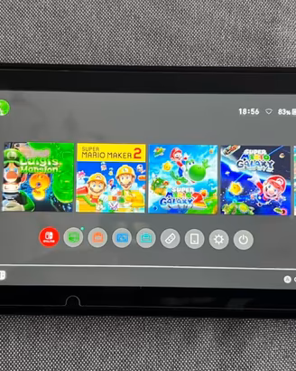 Nintendo Switch con giochi