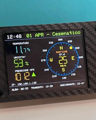 STAZIONE METEO E STATO DEL MARE WIFI E WEB SERVER