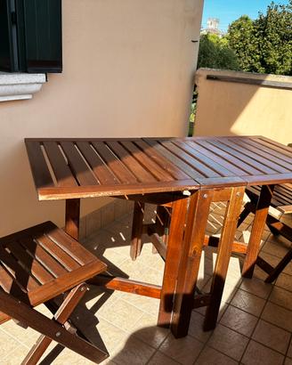 Äpplarö tavolo ikea per terrazzo con 2 sedie