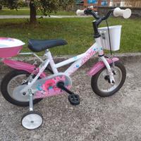 Bici bambina 12" Montana Shelly con rotelle