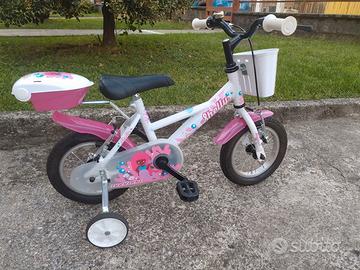 Bici bambina 12" Montana Shelly con rotelle