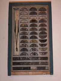 Antico Datario Componibile PRIMUS - Set Caratteri