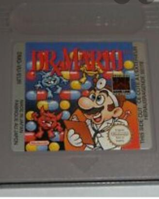 Dr. Mario gameboy