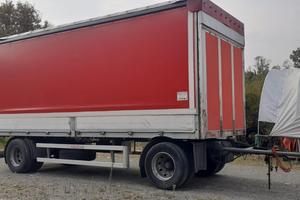 rimorchio 2assi centinato con sponde