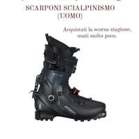 Scarponi scialpinismo come nuovi