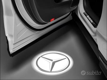 proiettore Led portiere logo Mercedes
