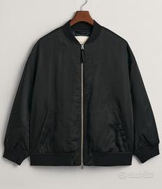 Bomber donna Gant nero taglia M (modello over)