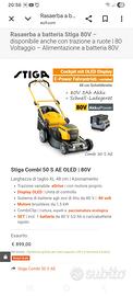 Rasaerba Stiga Batteria Combi 55 S A E 80V