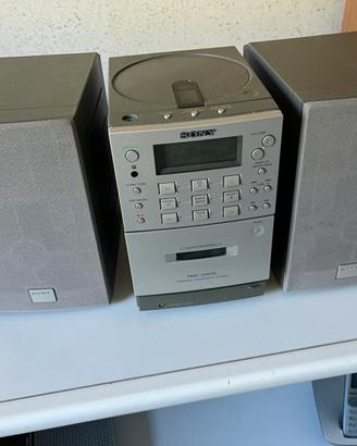 Stereo Sony PMC-D305L – CD, Cassette e Radio FM/AM