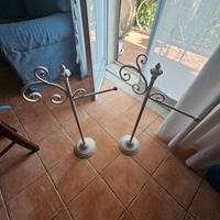 Porta asciugamani e/o porta rotolo shabby