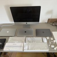 Lotto Apple IMac e 3 Macbook + accessori