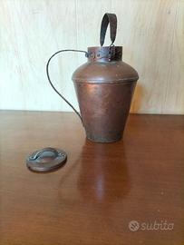Anfora Vaso rame con coperchio